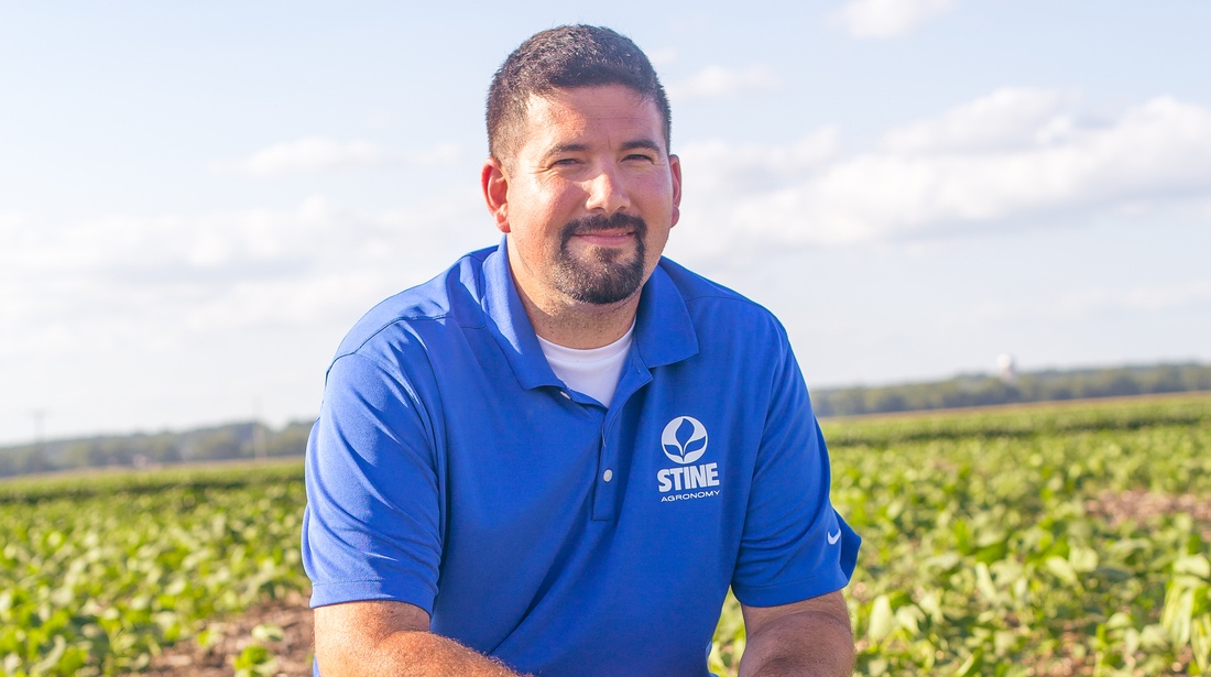 Stine® soybean technical agronomist Tyler DuBay